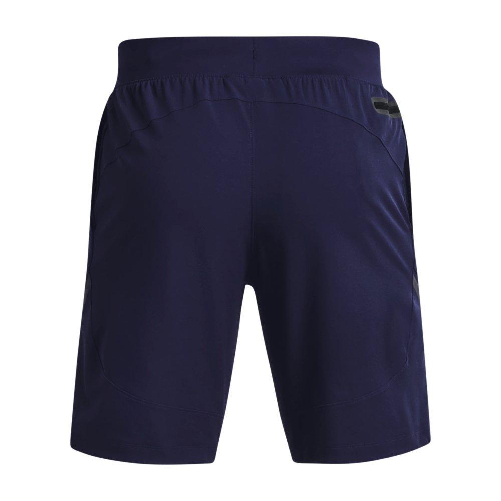 Under Armour Men's Unstoppable Shorts - NAVY Thumbnail View 5