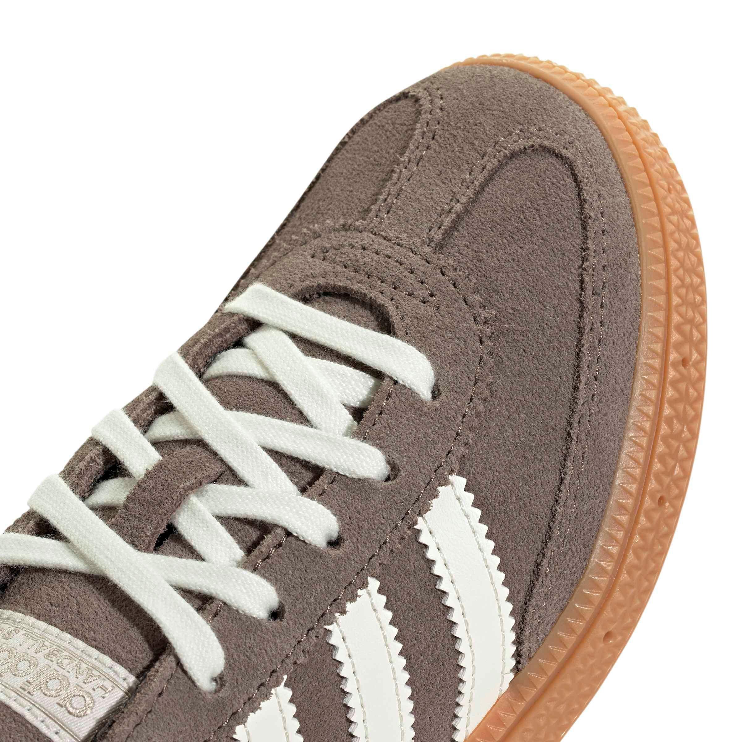 adidas Originals Handball Spezial "Earth Strata/Off White/Gum 2" Preschool Girls' Shoe - EARTH/OFF WHITE/GUM
