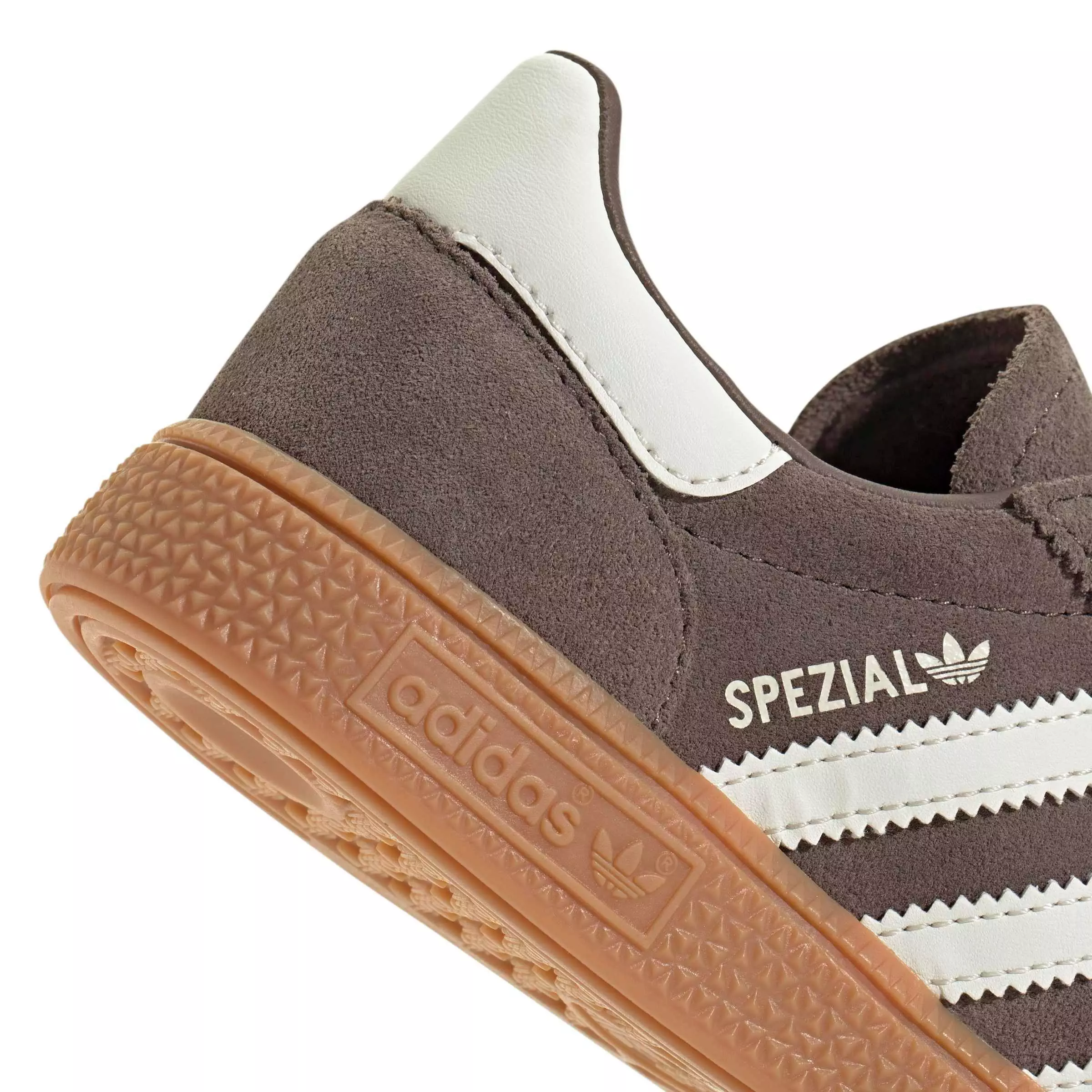 adidas Originals Handball Spezial "Earth Strata/Off White/Gum 2" Preschool Girls' Shoe - EARTH/OFF WHITE/GUM