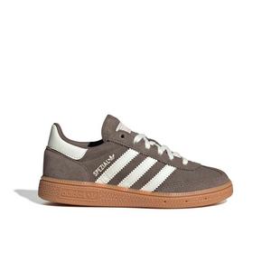 adidas Originals Handball Spezial "Earth Strata/Off White/Gum 2" Preschool Girls' Shoe - EARTH/OFF WHITE/GUM