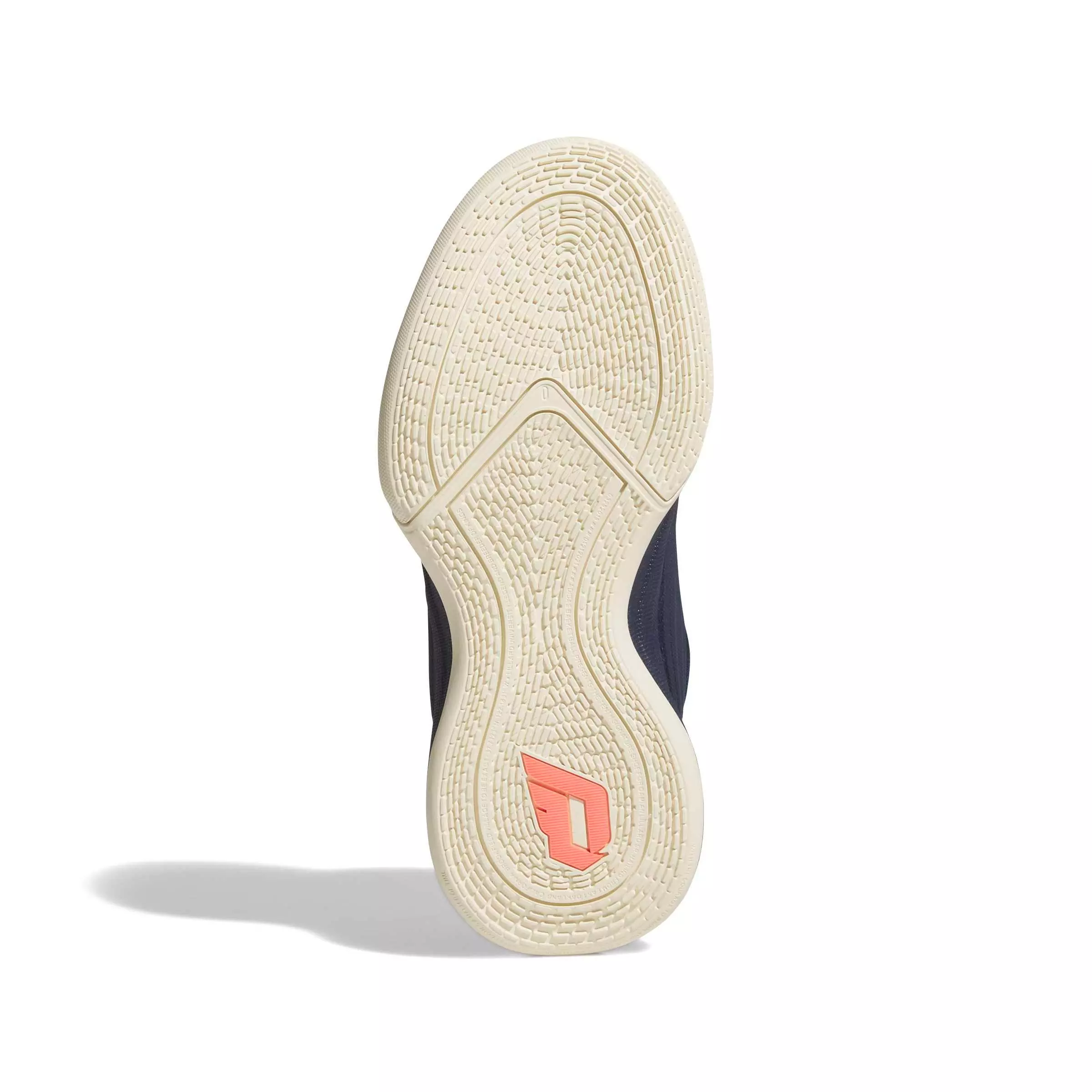 adidas Dame X "Night Indigo/Warm Vanilla/Solar Turbo" Grade School Boys' Basketball Shoe - INDIGO/VANILLA/SOLAR