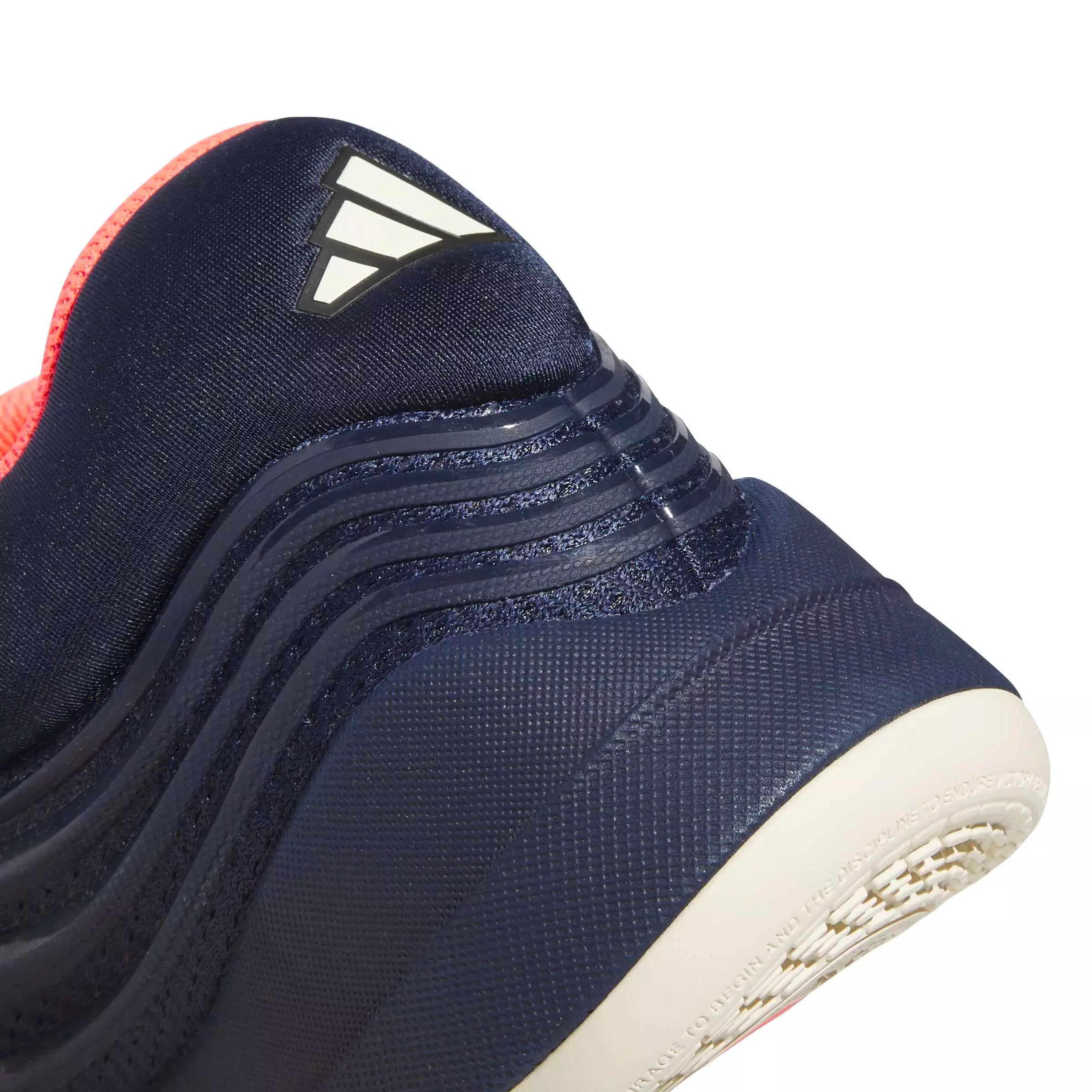 adidas Dame X "Night Indigo/Warm Vanilla/Solar Turbo" Grade School Boys' Basketball Shoe - INDIGO/VANILLA/SOLAR