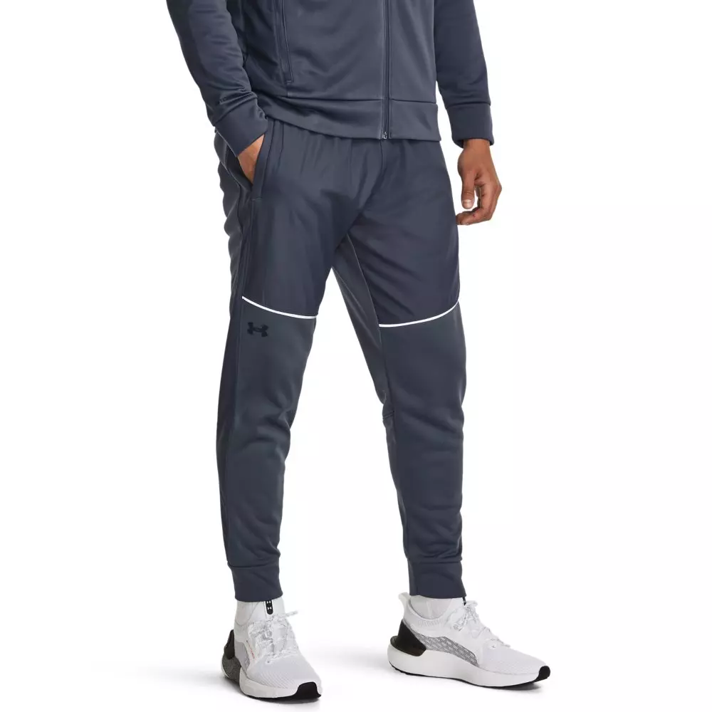 Under Armour Men's Armour Fleece Storm Pants - Grey/Black - Hibbett