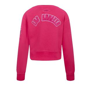Pro Standard Big Girls' NBA Los Angeles Lakers Triple Pink Fleece Sweatshirt -Pink