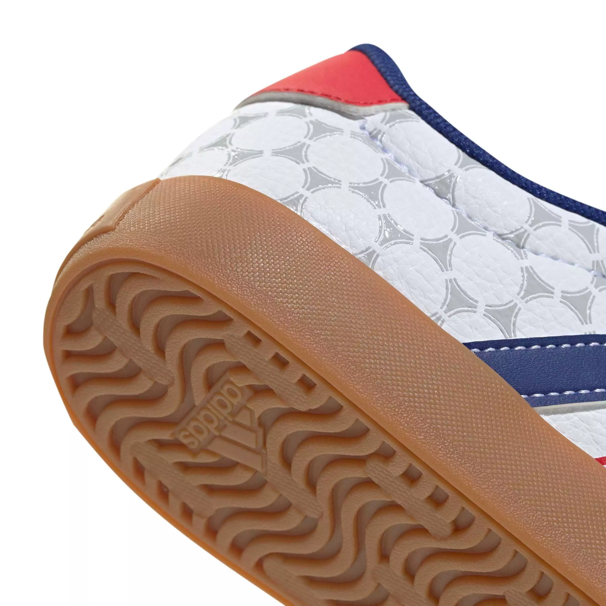 adidas VL Court 3.0 "Ftwr White/Pure Ruby/Mystery Ink" Preschool Boys' Shoe - WHITE/RUBY/INK