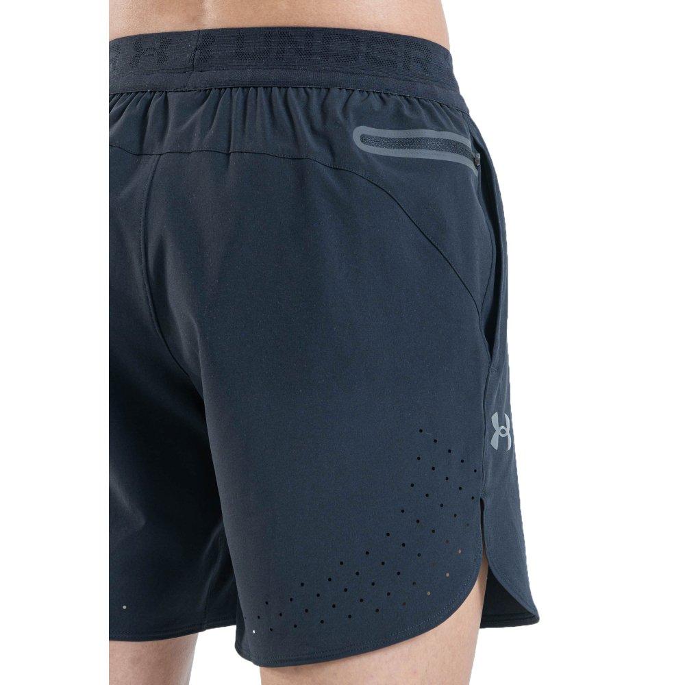 Under Armour Men's Peak Woven Shorts - BLACK/GREY Thumbnail View 4
