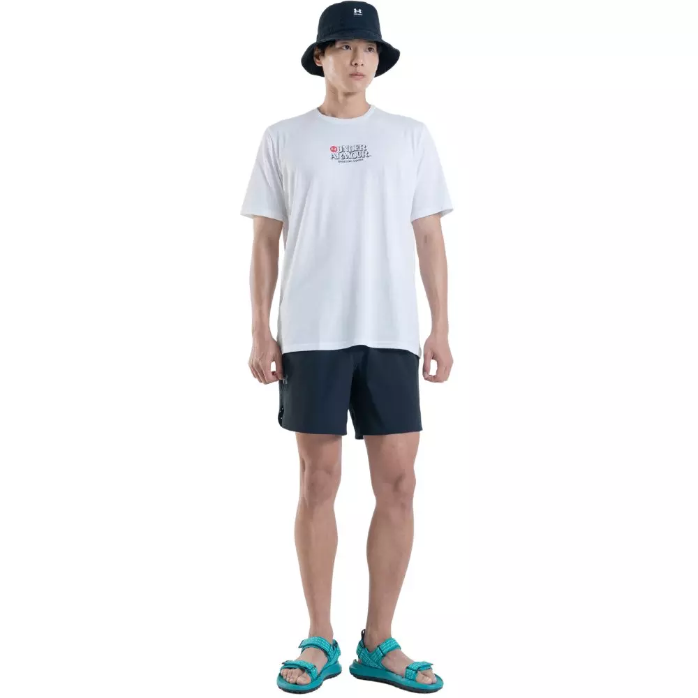 Under Armour Men's Peak Woven Shorts - BLACK/GREY