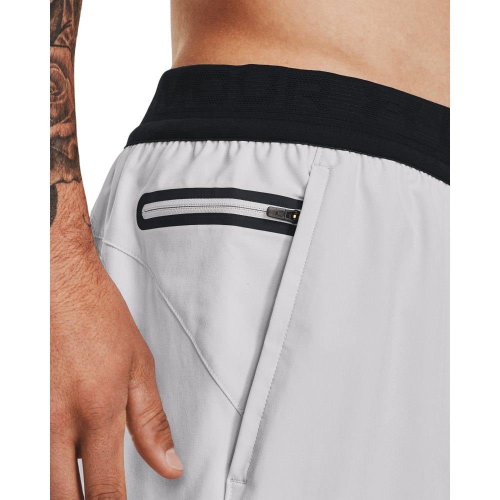 Under Armour Men's Peak Woven Shorts - GREY Thumbnail View 4