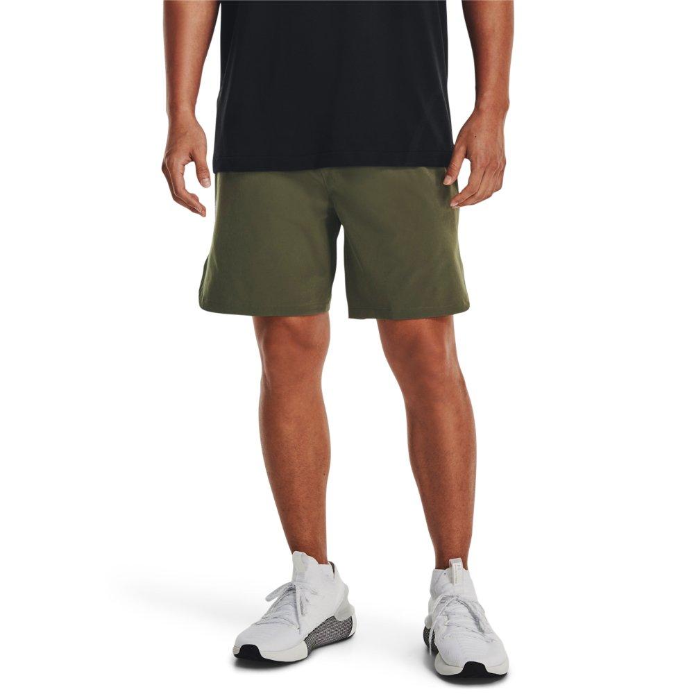 Under Armour Men's Peak Woven Shorts - GREEN Thumbnail View 1