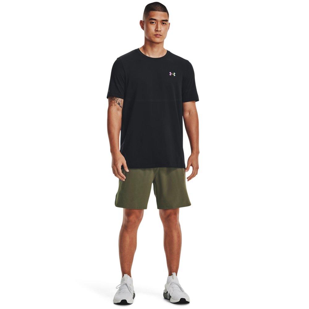 Under Armour Men's Peak Woven Shorts - GREEN Thumbnail View 3