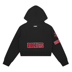 Pro Standard NBA Houston Rockets Classic Big Girls'​ Fleece Pullover Hoodie -Black
