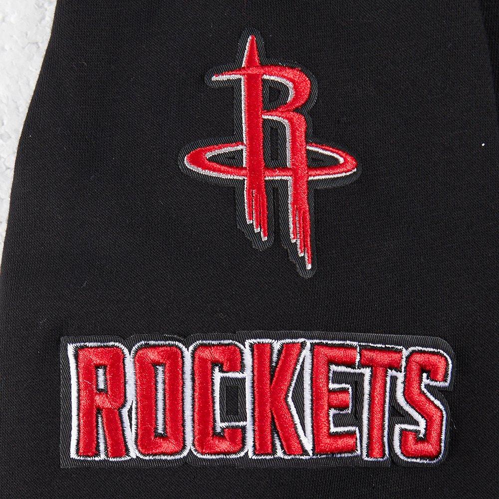Pro Standard NBA Houston Rockets Classic Big Girls'​ Fleece Pullover Hoodie - Black - BLACK Thumbnail View 5