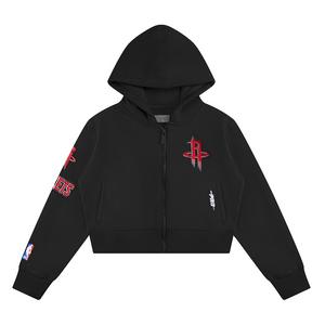 Pro Standard NBA Houston Rockets Classic Big Girls'​ Fleece Pullover Hoodie -Black