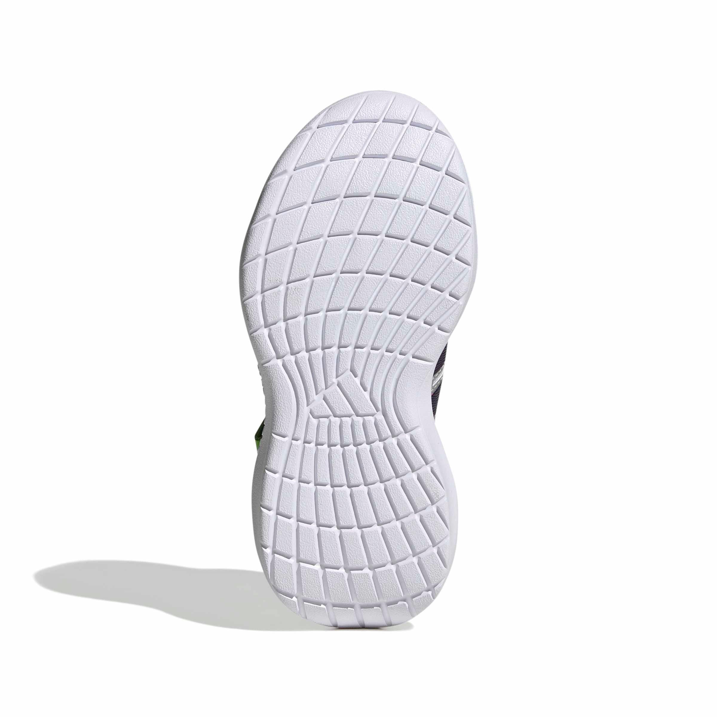 adidas Pixar Toy Story Lightorama Runner "Ftwr White/Violet/Lucid Red" Preschool Girls' Shoe - WHITE/VIOLET/RED