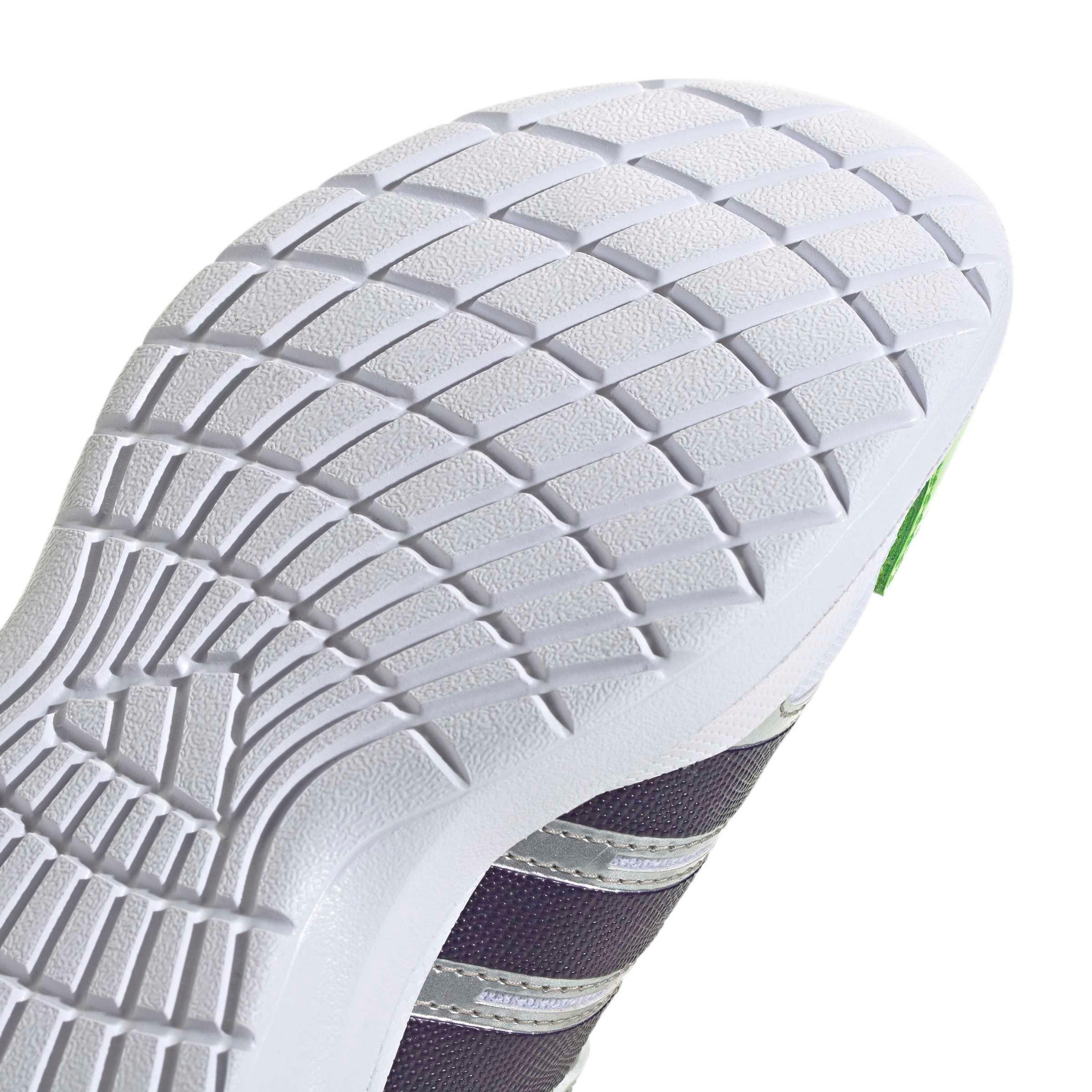 adidas Pixar Toy Story Lightorama Runner "Ftwr White/Violet/Lucid Red" Preschool Girls' Shoe - WHITE/VIOLET/RED