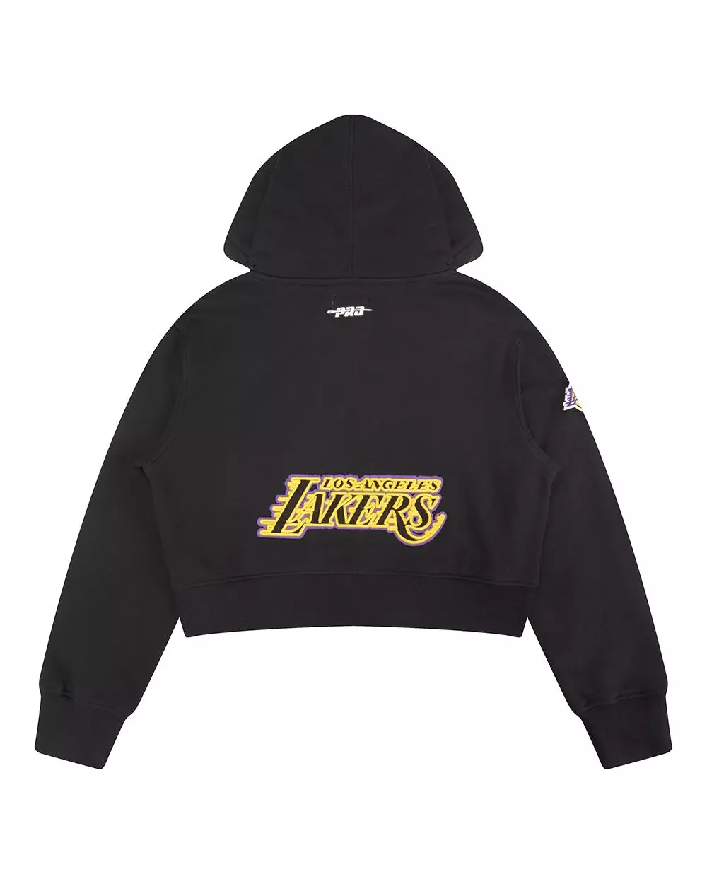 Pro Standard Big Girls' NBA Los Angeles Lakers Classic Fleece Full-Zip Jacket - Black - BLACK