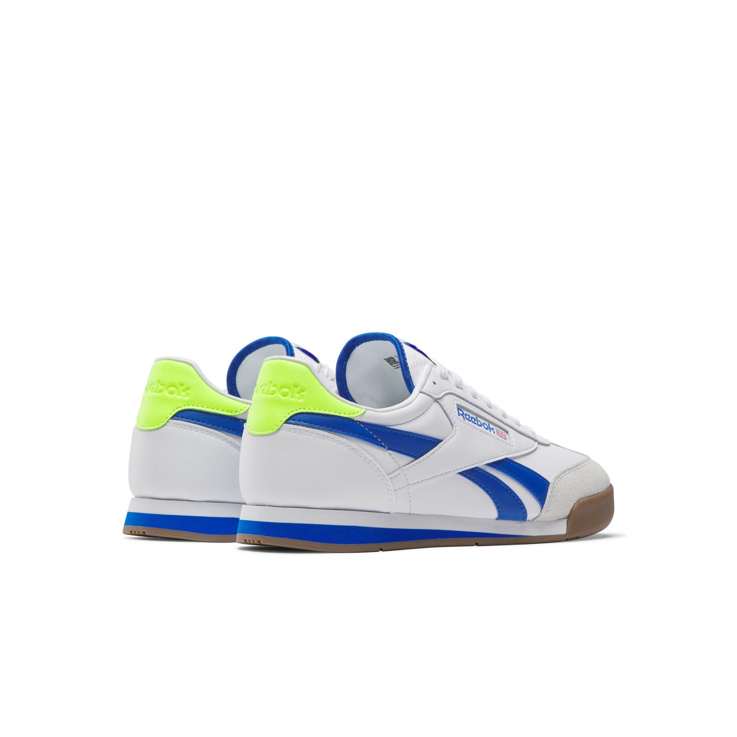 Reebok Campio XT "Ftwr White/Optimum Blue/Gum" Men's Shoe - WHITE/BLUE/GUM Thumbnail View 3