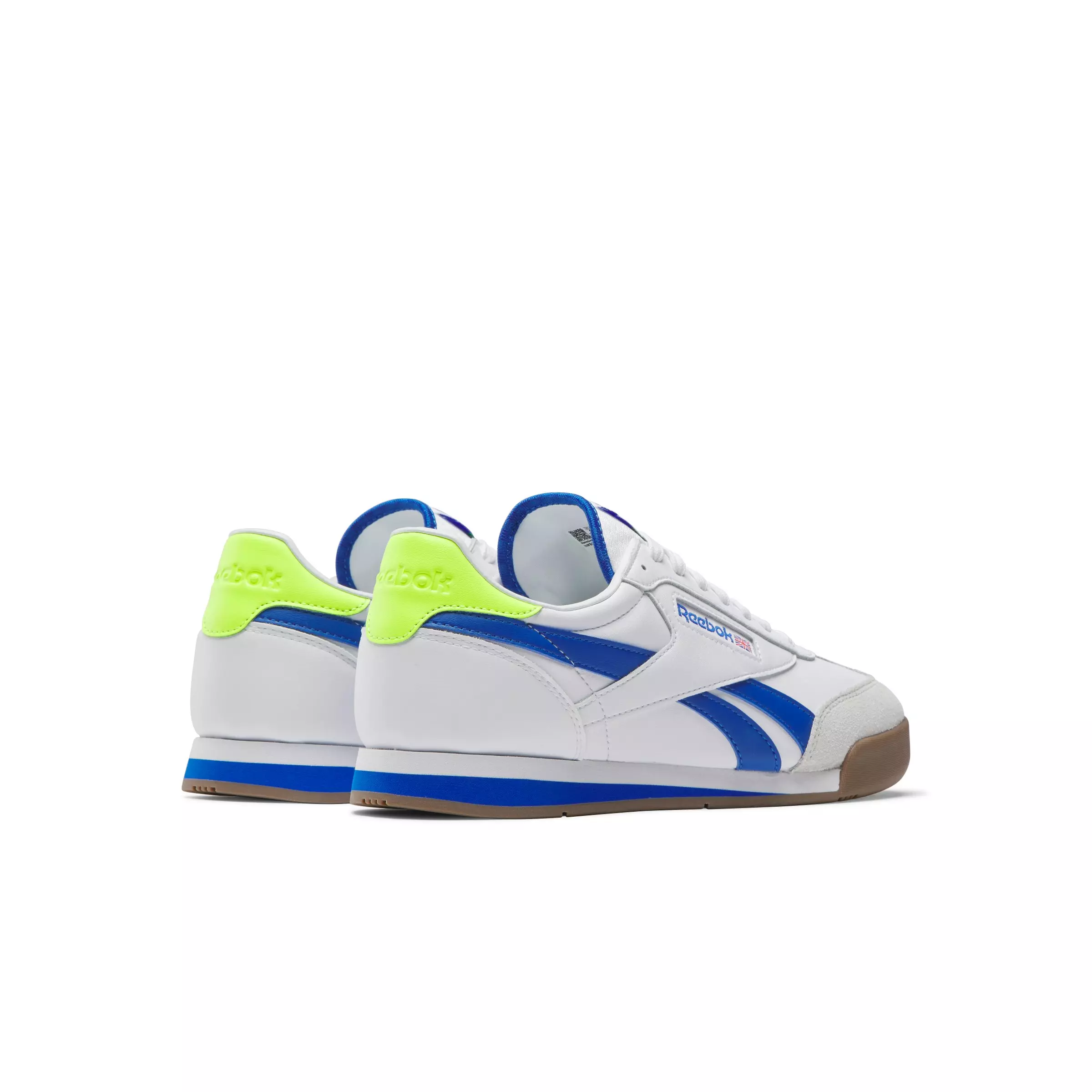 Reebok Campio XT "Ftwr White/Optimum Blue/Gum" Men's Shoe - WHITE/BLUE/GUM