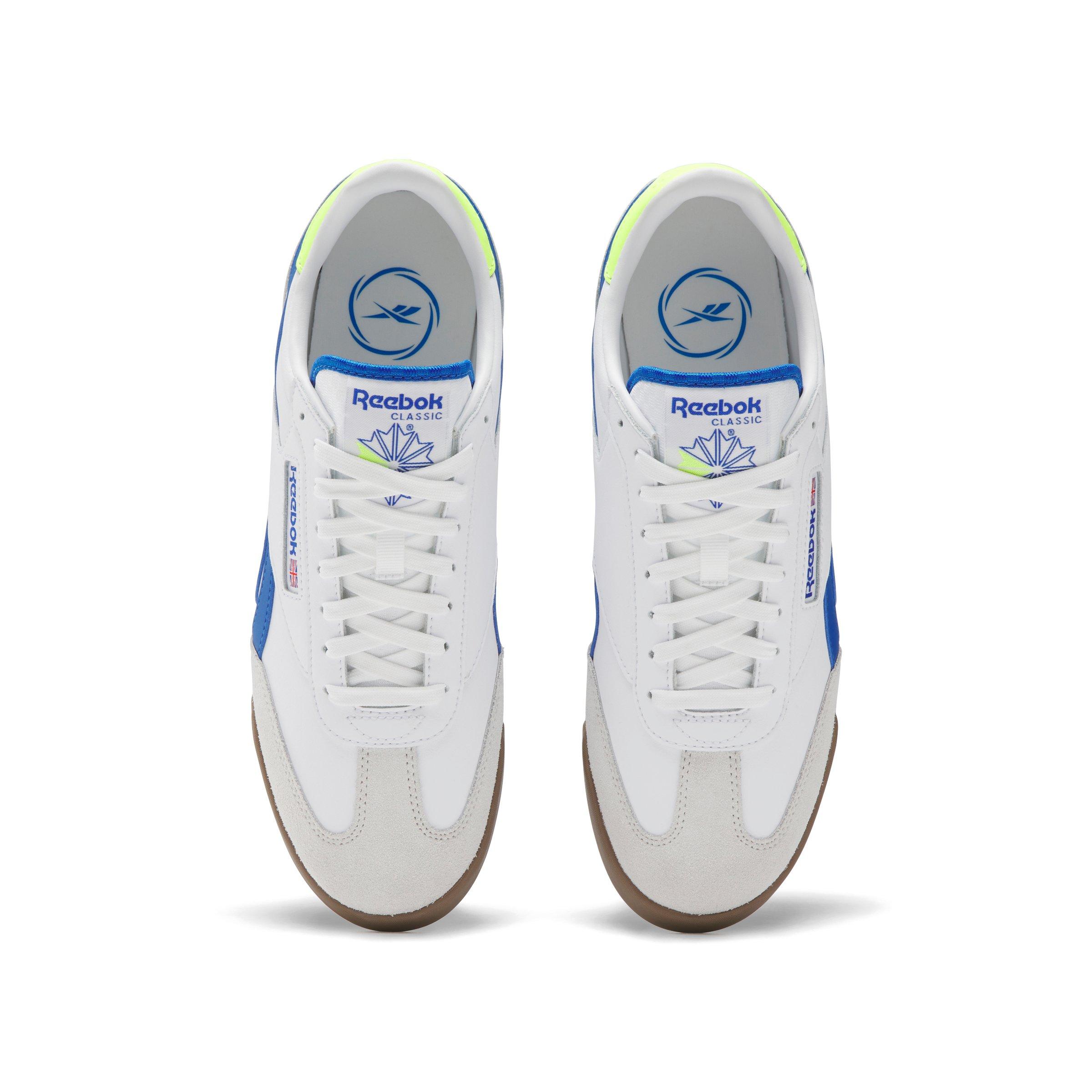 Reebok Campio XT "Ftwr White/Optimum Blue/Gum" Men's Shoe - WHITE/BLUE/GUM Thumbnail View 4