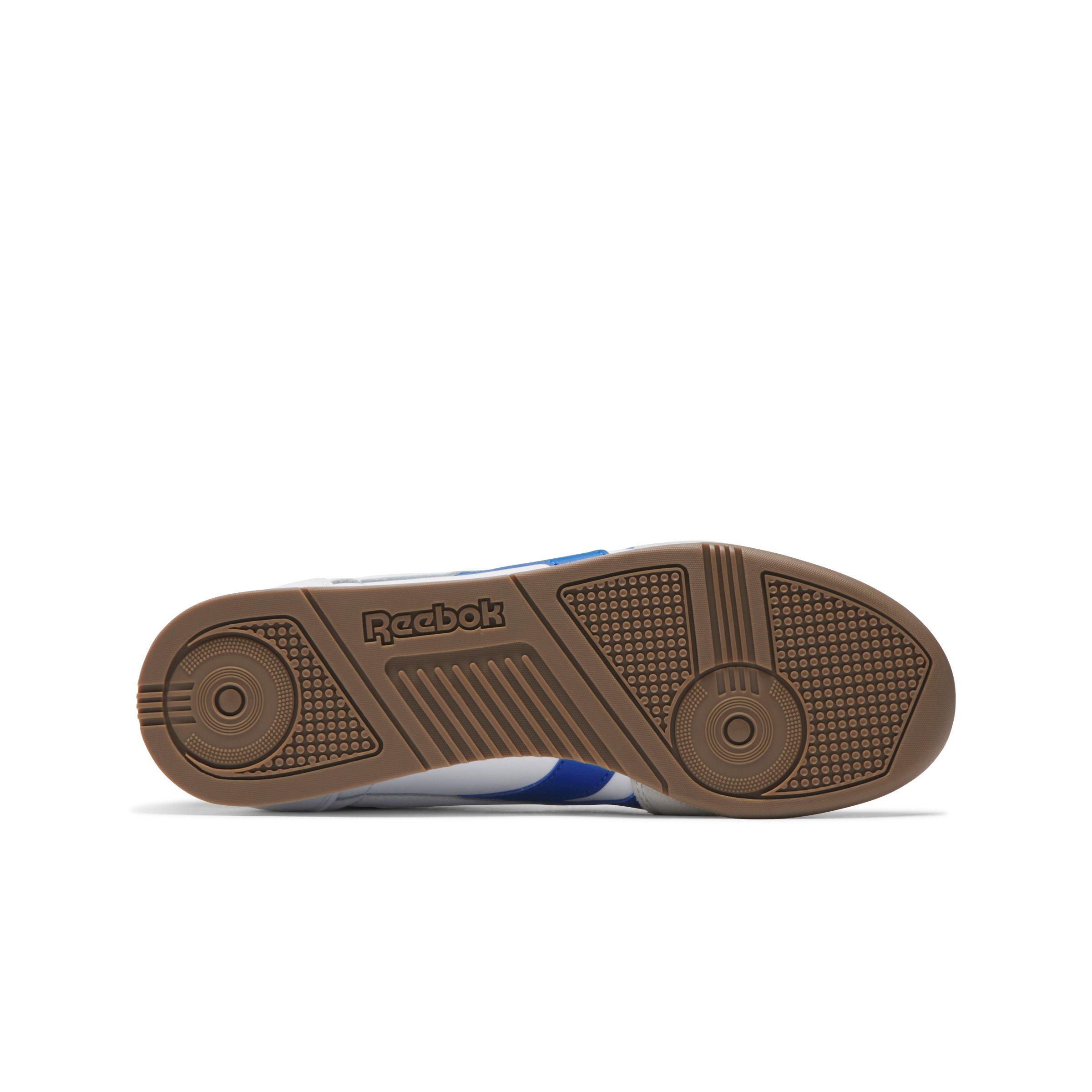 Reebok Campio XT "Ftwr White/Optimum Blue/Gum" Men's Shoe - WHITE/BLUE/GUM Thumbnail View 5