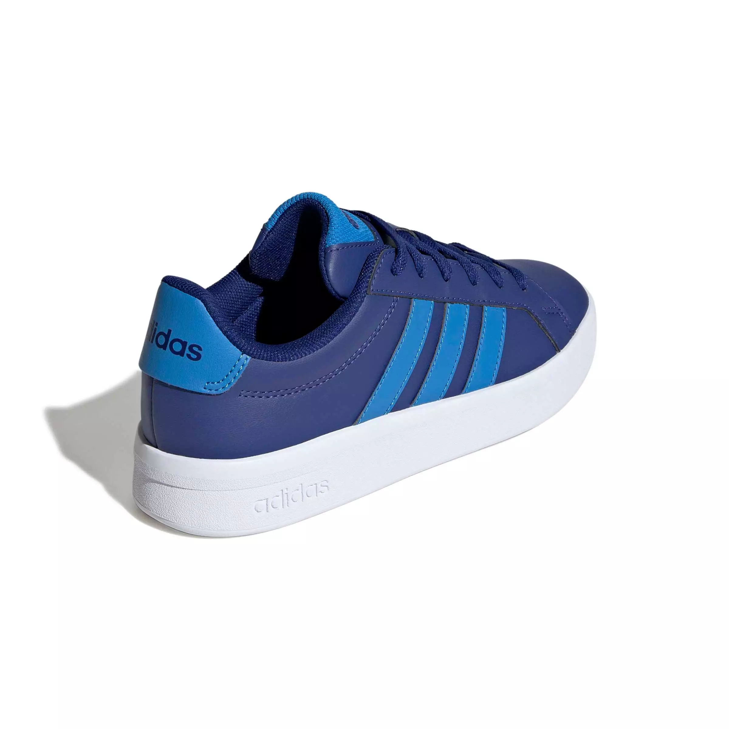 adidas Grand Court 3.0 "Mystery Ink/Lucid Ray Blue/Mystery Ink" Grade School Girls' Shoe - INK/BLUE/INK
