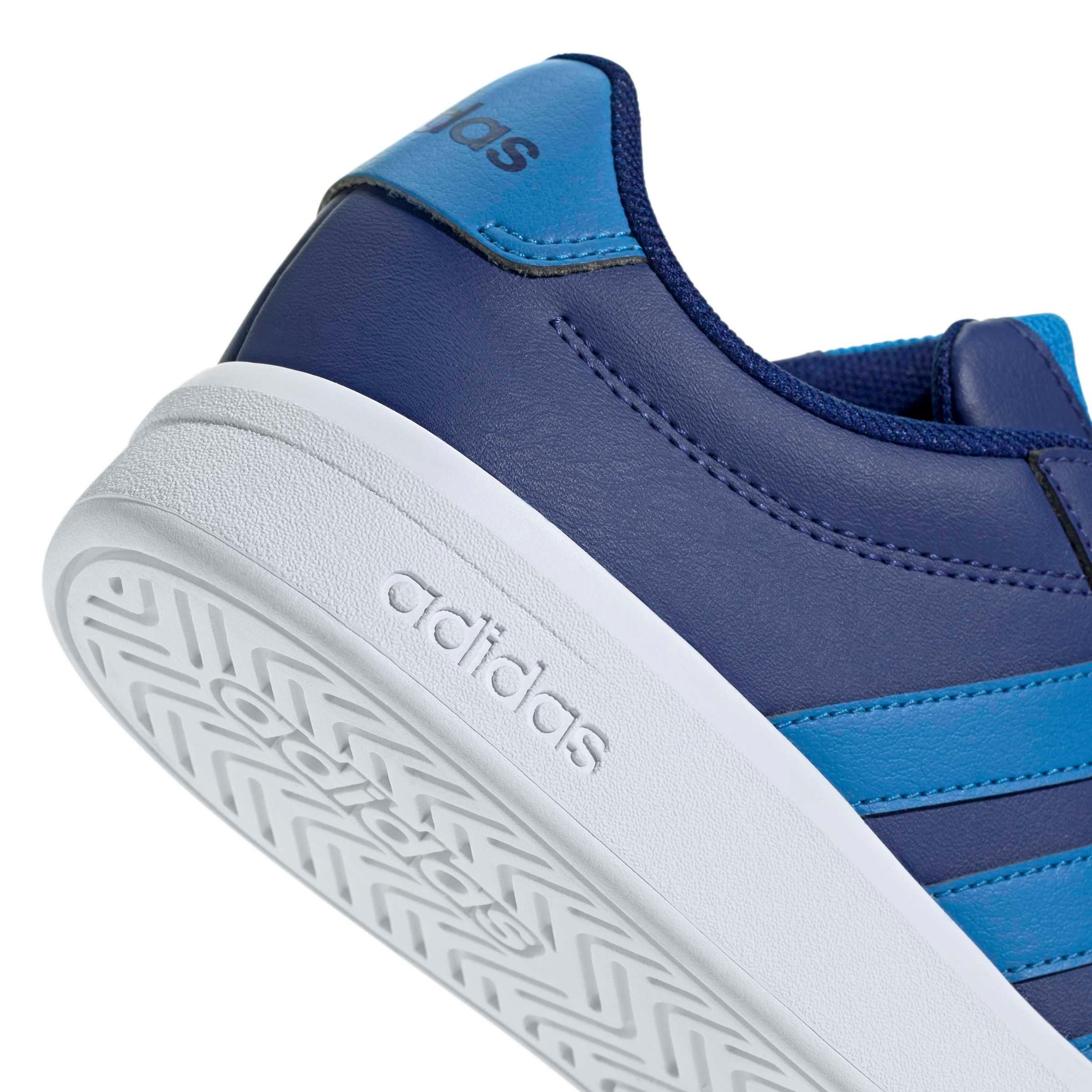 adidas Grand Court 3.0 "Mystery Ink/Lucid Ray Blue/Mystery Ink" Grade School Girls' Shoe - INK/BLUE/INK