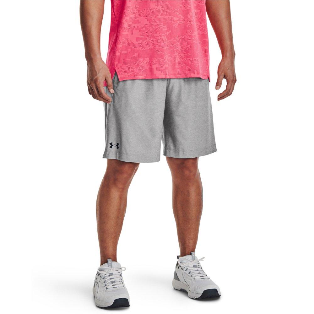 Under Armour Men's Tech Vent Shorts - GREY/BLACK Thumbnail View 1