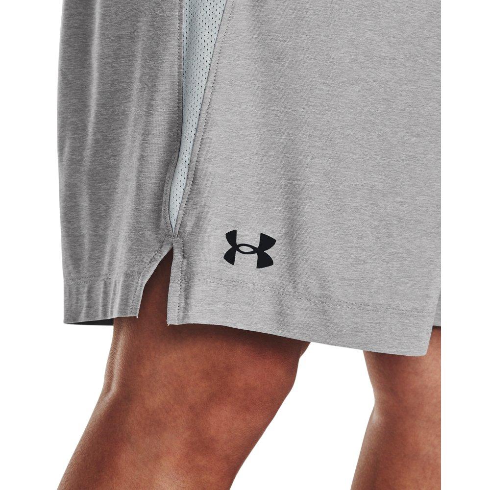 Under Armour Men's Tech Vent Shorts - GREY/BLACK Thumbnail View 4