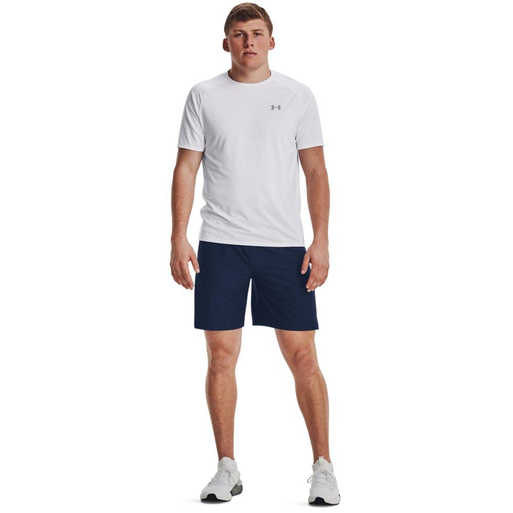 Under Armour Men's Tech Vent Shorts - Black - DK BLUE Thumbnail View 3