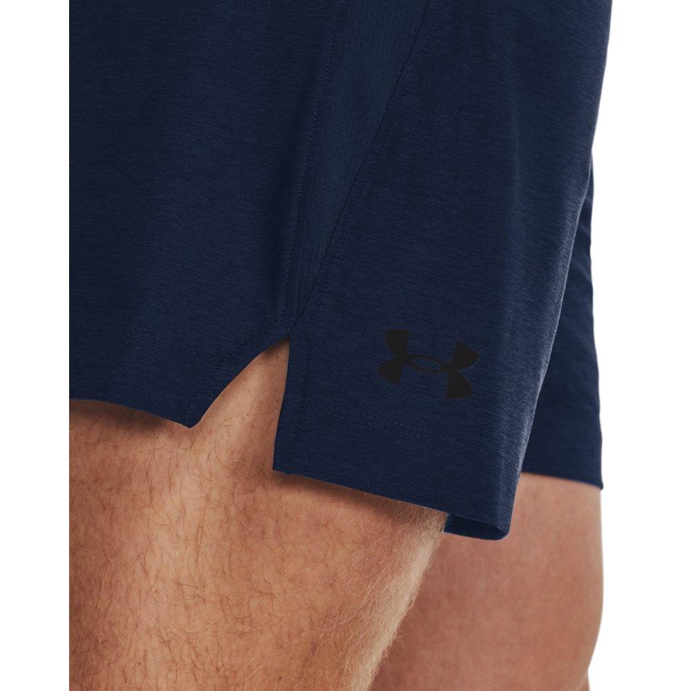 Under Armour Men's Tech Vent Shorts - Black - DK BLUE Thumbnail View 4
