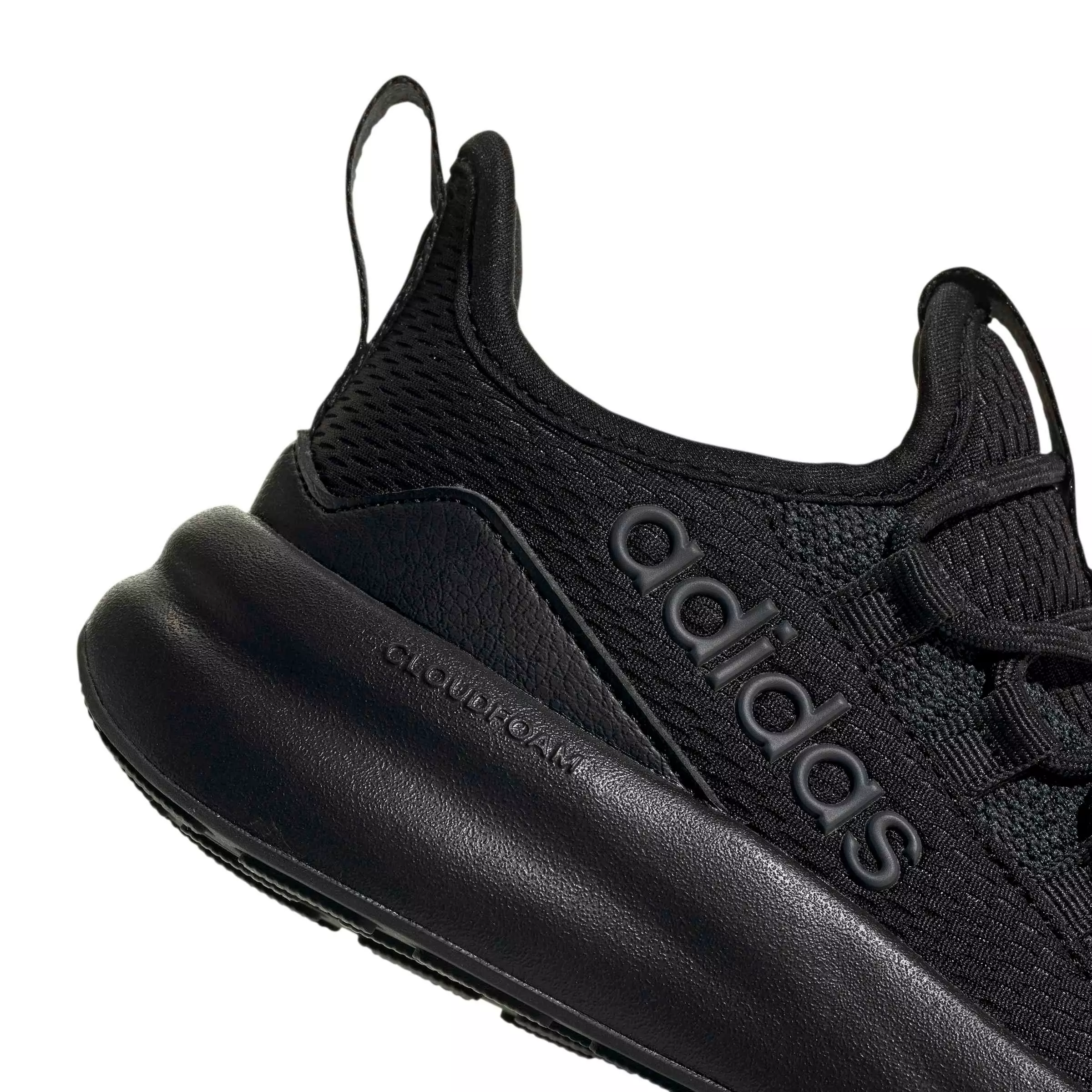 adidas Lite Racer Adapt 8.0 "Core Black/Core Black/Carbon" Preschool Boys' Shoe - BLACK/BLACK/CARBON
