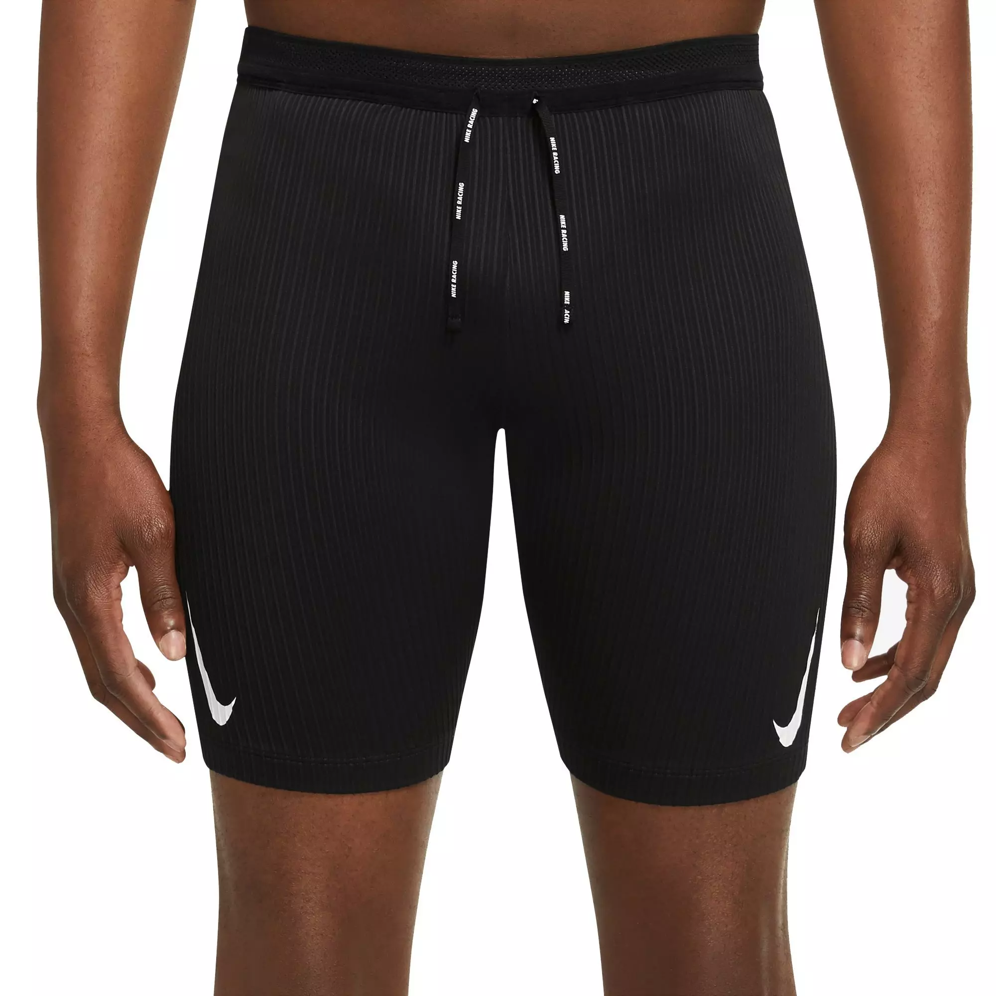 Nike Dri-FIT ADV AeroSwift Men's Racing Tights Black DM4613-011 Size L $120  NEW