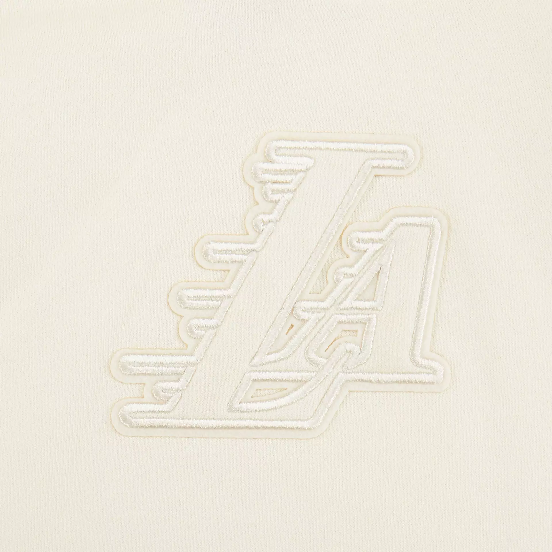 Pro Standard Big Girls' NBA Los Angeles Lakers Fleece PO Hoodie - Cream - CREAM