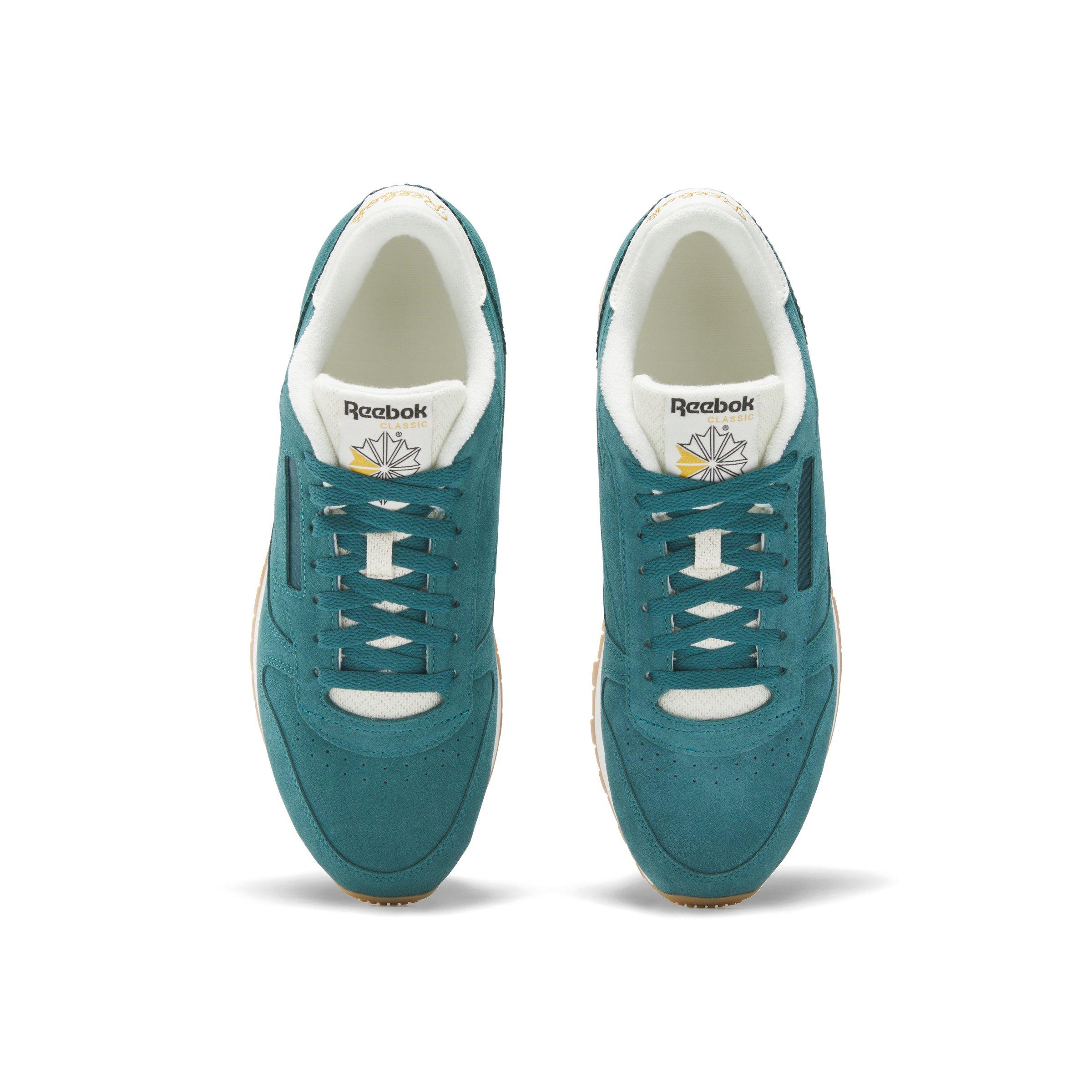 Reebok Classic Leather "Teal" Men's Shoe - TEAL Thumbnail View 4