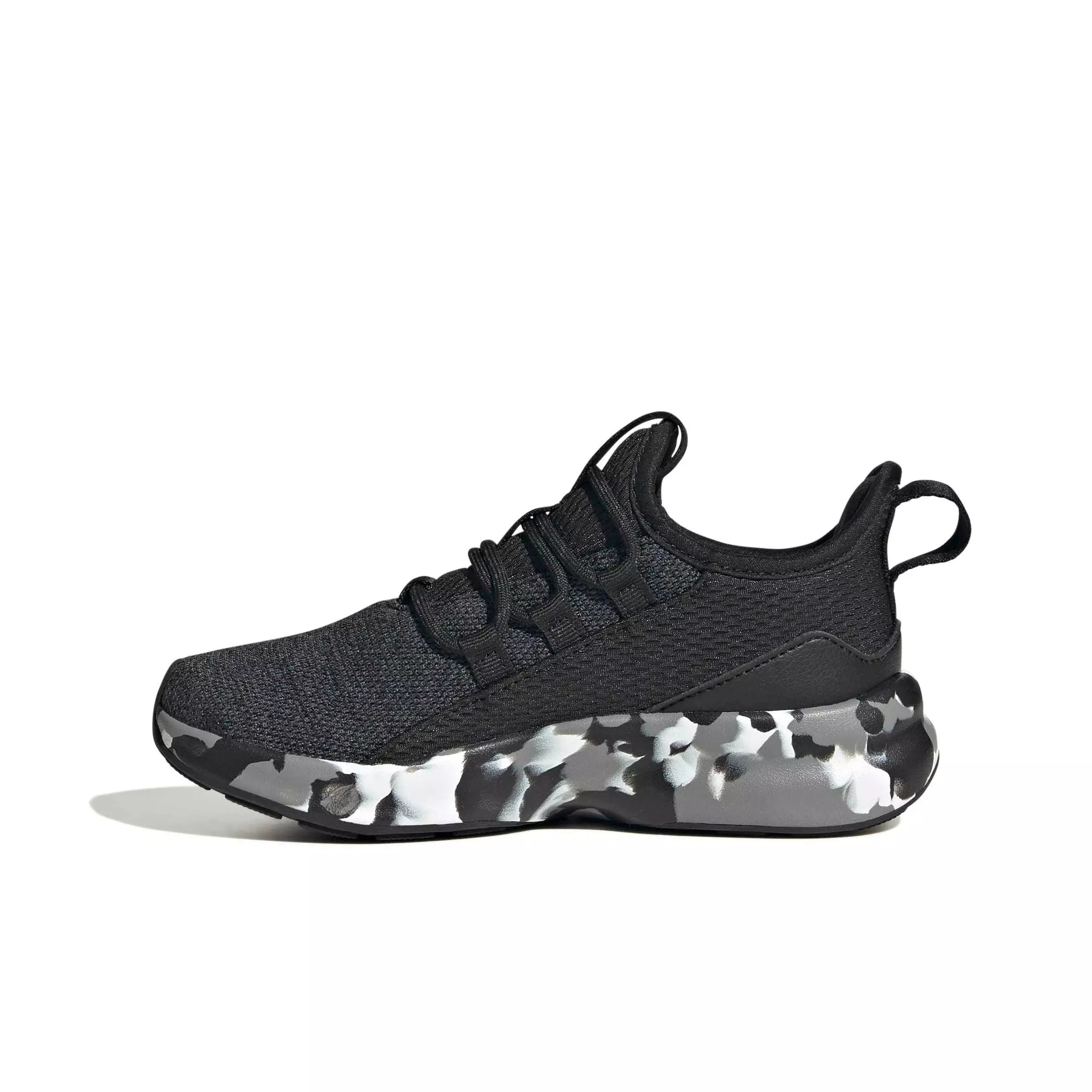 adidas Lite Racer Adapt 8.0 "Core Black/Grey Three/Carbon" Preschool Boys' Shoe - BLACK/GREY/CARBON