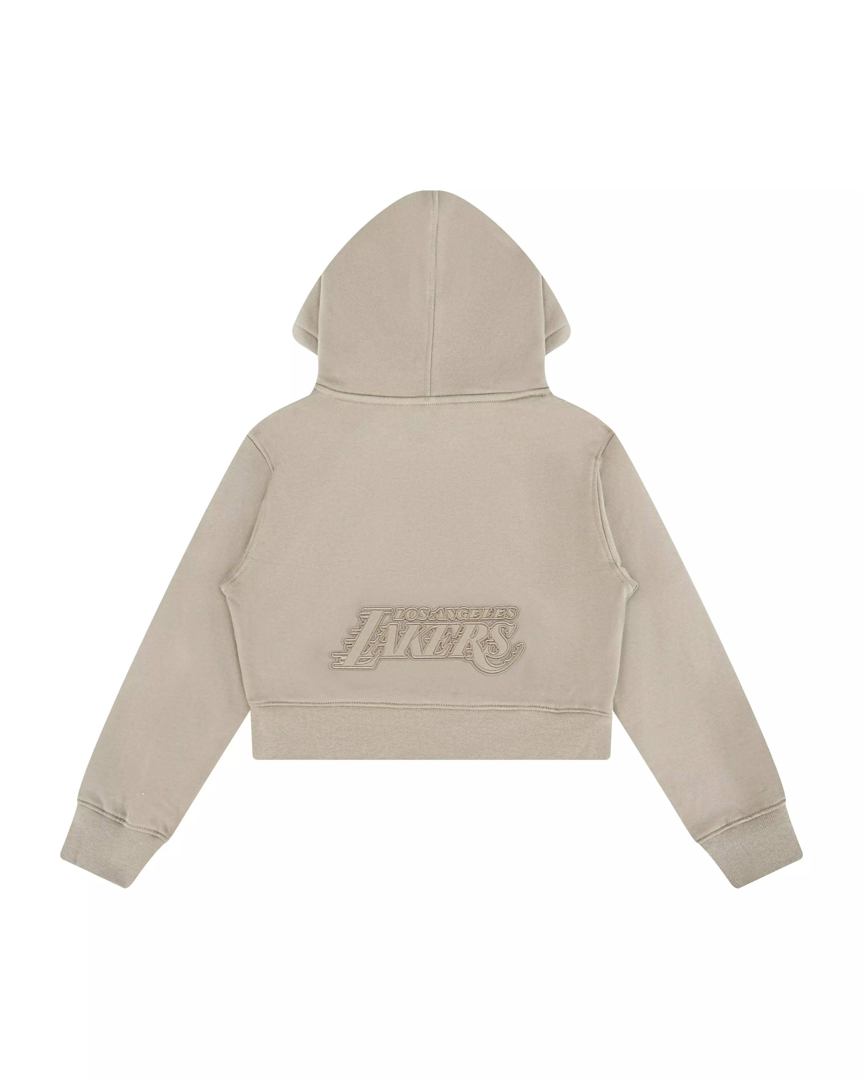 Pro Standard Big Girls' NBA Los Angeles Lakers Fleece PO Hoodie - Stone - STONE