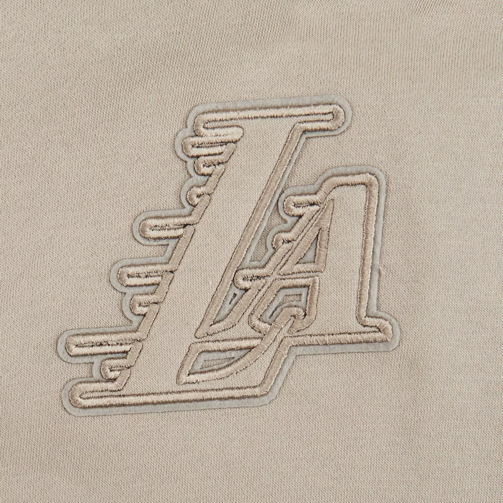 Pro Standard Big Girls' NBA Los Angeles Lakers Fleece PO Hoodie -Stone - STONE