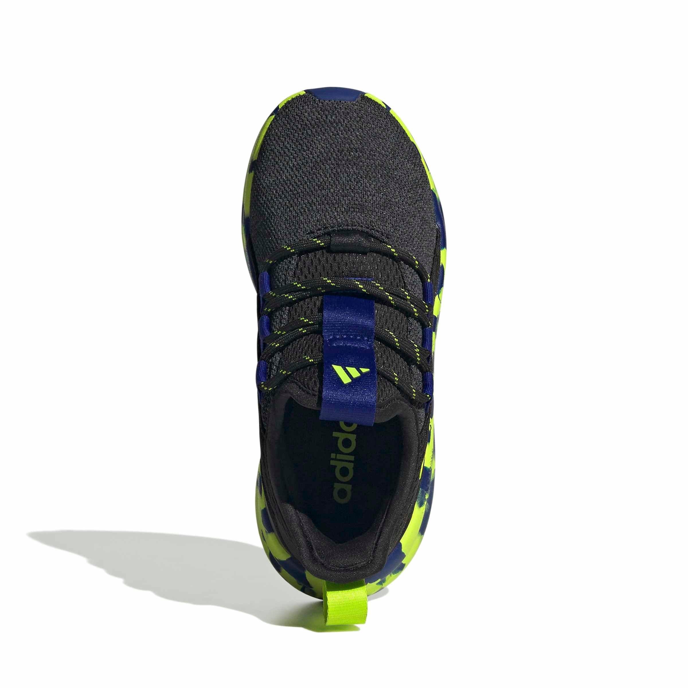 adidas Lite Racer Adapt 8.0 "Core Black/Solar Slime/Mystery Ink" Preschool Boys' Shoe - BLACK/SLIME/INK