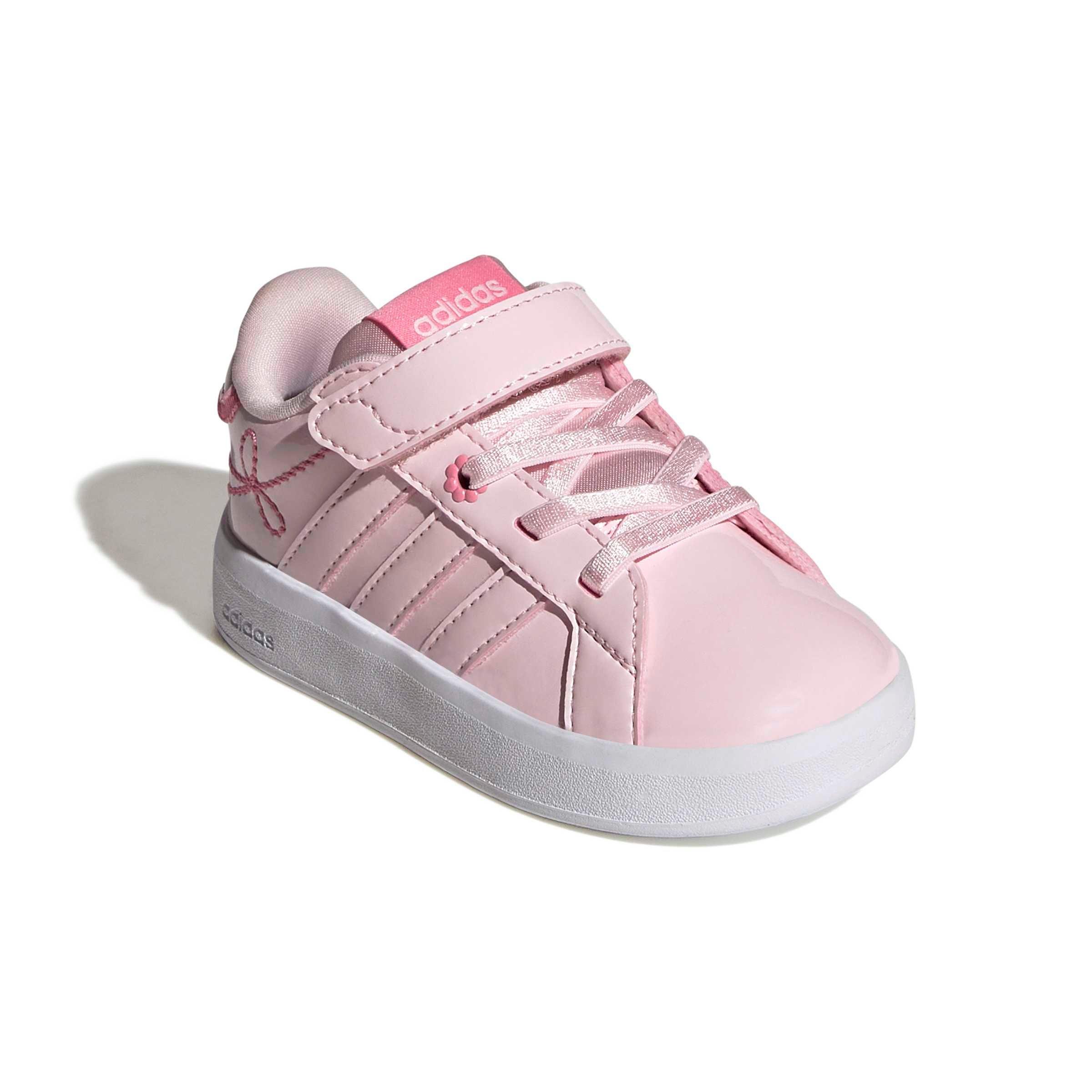 adidas Grand Court 3.0 "Distilled Pink/Distilled Pink/Bliss Pink" Infant Girls' Shoe - PINK/PINK/PINK