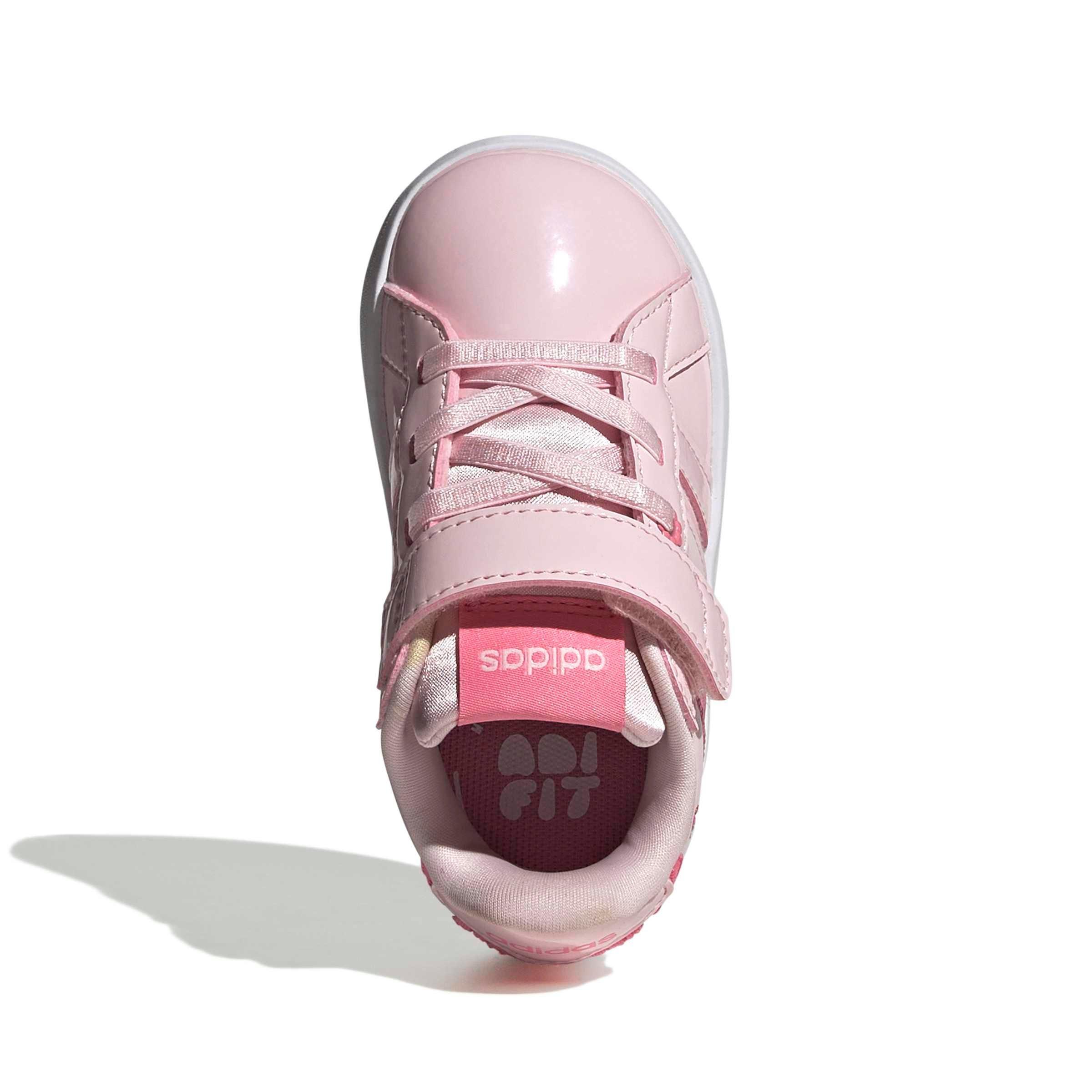 adidas Grand Court 3.0 "Distilled Pink/Distilled Pink/Bliss Pink" Infant Girls' Shoe - PINK/PINK/PINK