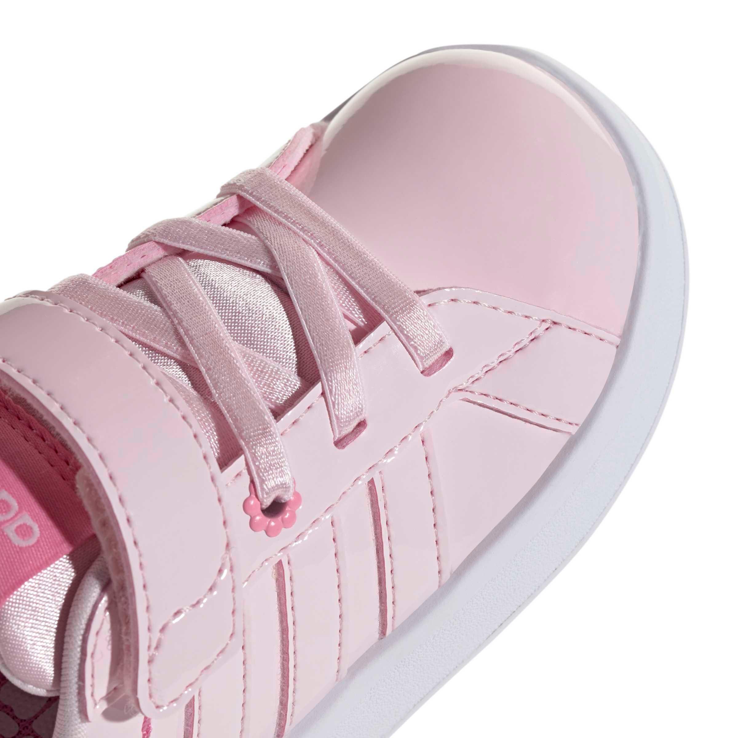 adidas Grand Court 3.0 "Distilled Pink/Distilled Pink/Bliss Pink" Infant Girls' Shoe - PINK/PINK/PINK