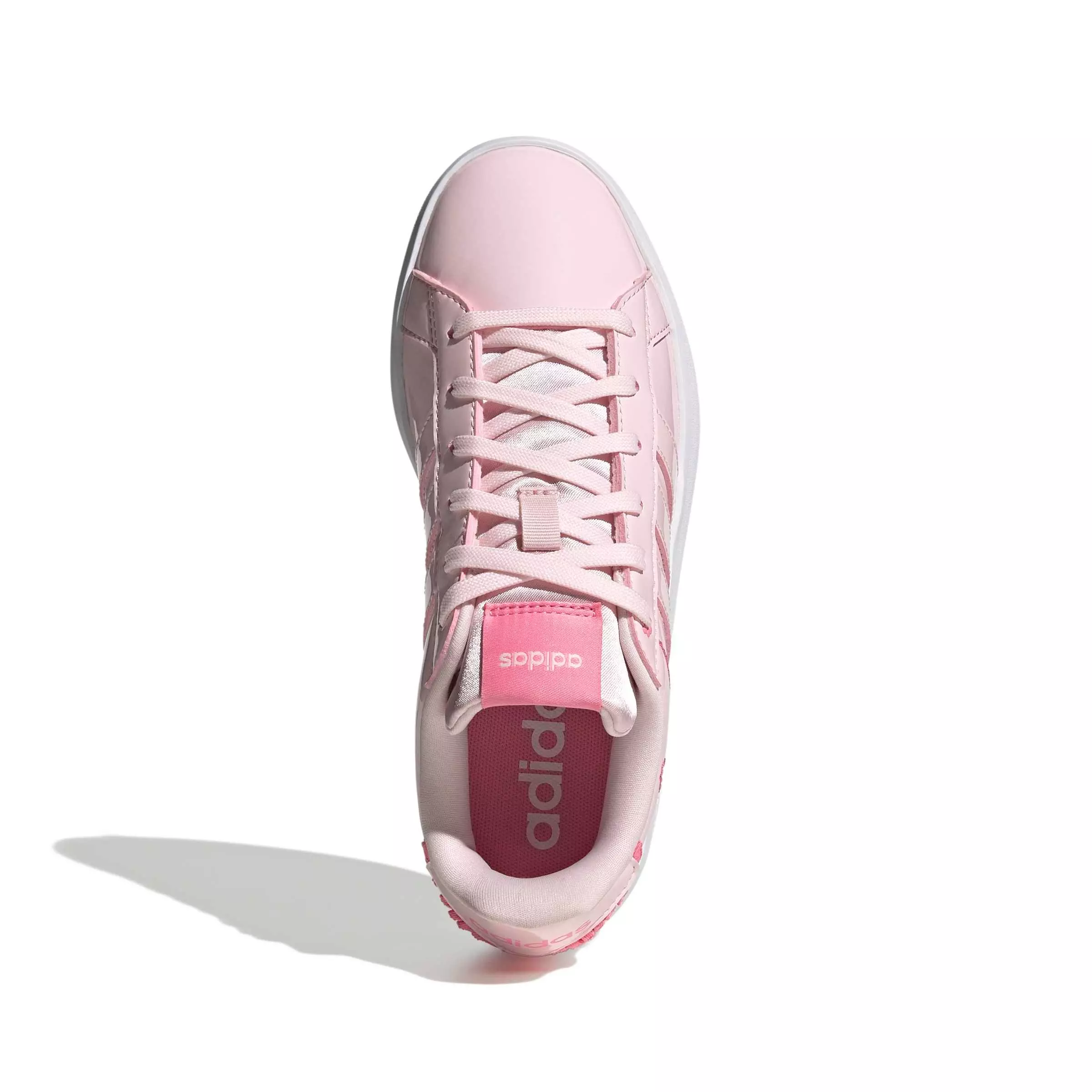adidas Grand Court 3.0 "Distilled Pink/Distilled Pink/Bliss Pink" Grade School Girls' Shoe - PINK/PINK/PINK