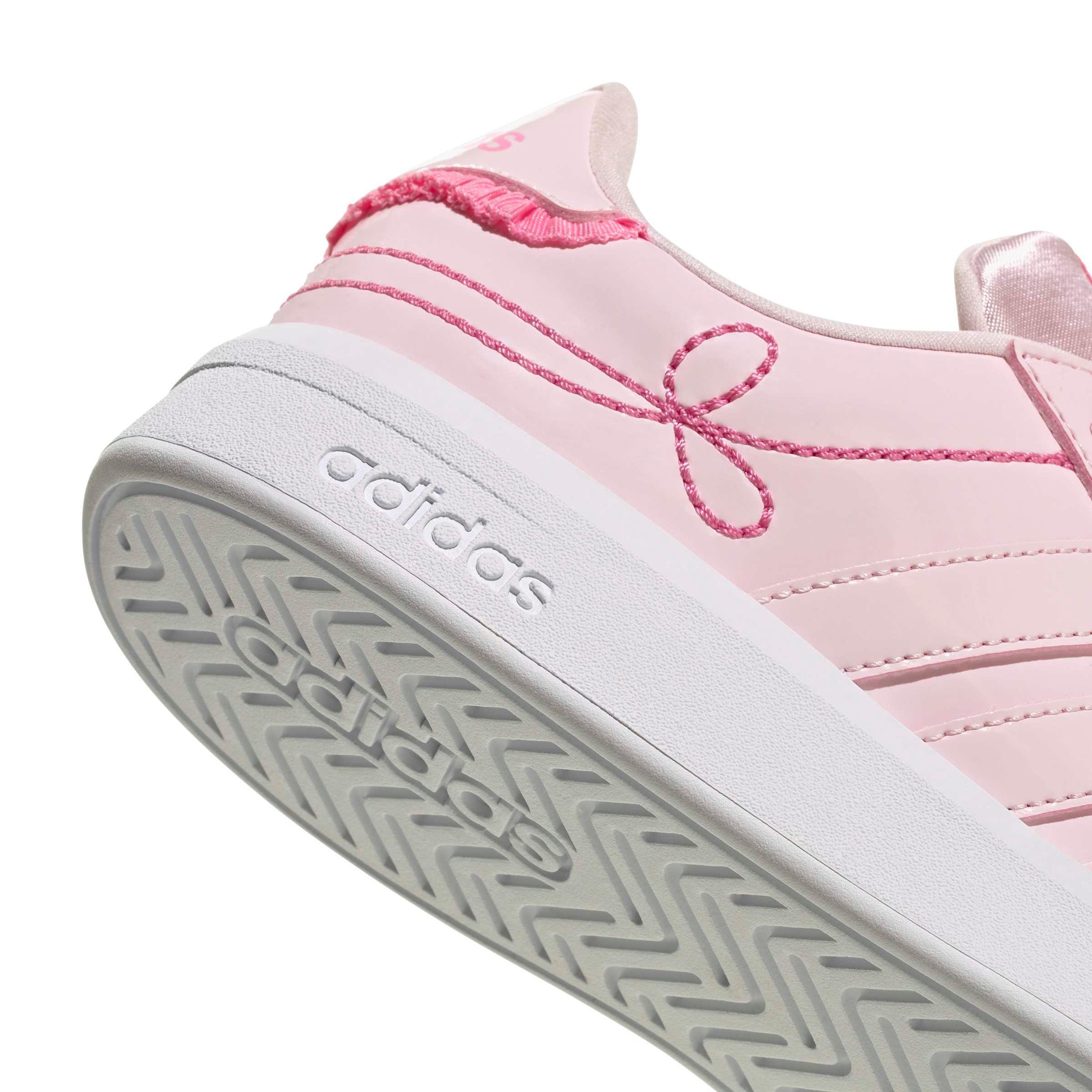 adidas Grand Court 3.0 "Distilled Pink/Distilled Pink/Bliss Pink" Grade School Girls' Shoe - PINK/PINK/PINK