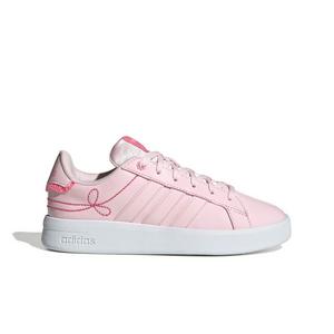 adidas Grand Court 3.0 "Distilled Pink/Distilled Pink/Bliss Pink" Grade School Girls' Shoe - PINK/PINK/PINK