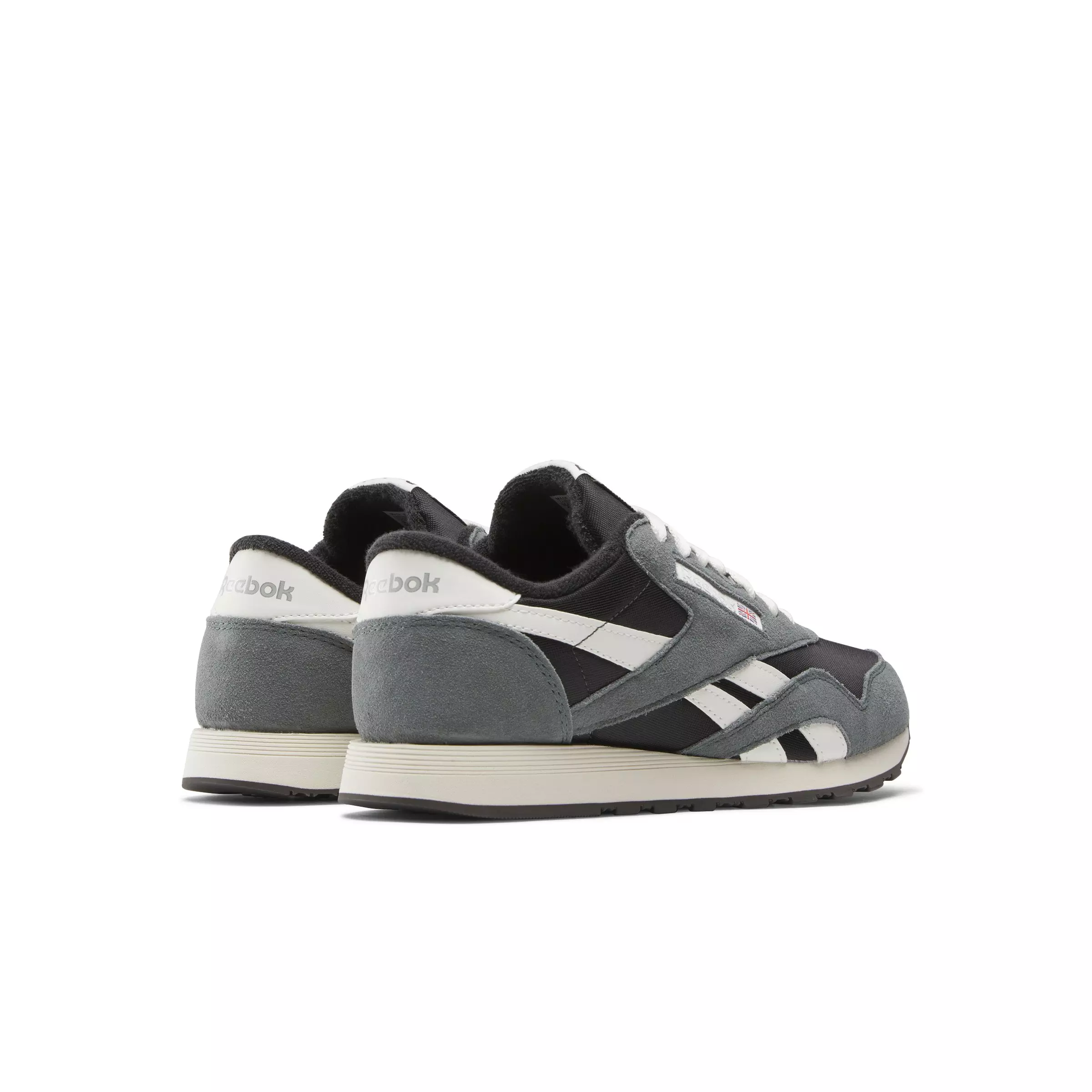 Reebok Classic Nylon "Grey/Dark Grey/White" Men's Shoe - GREY/DK GREY/BLACK