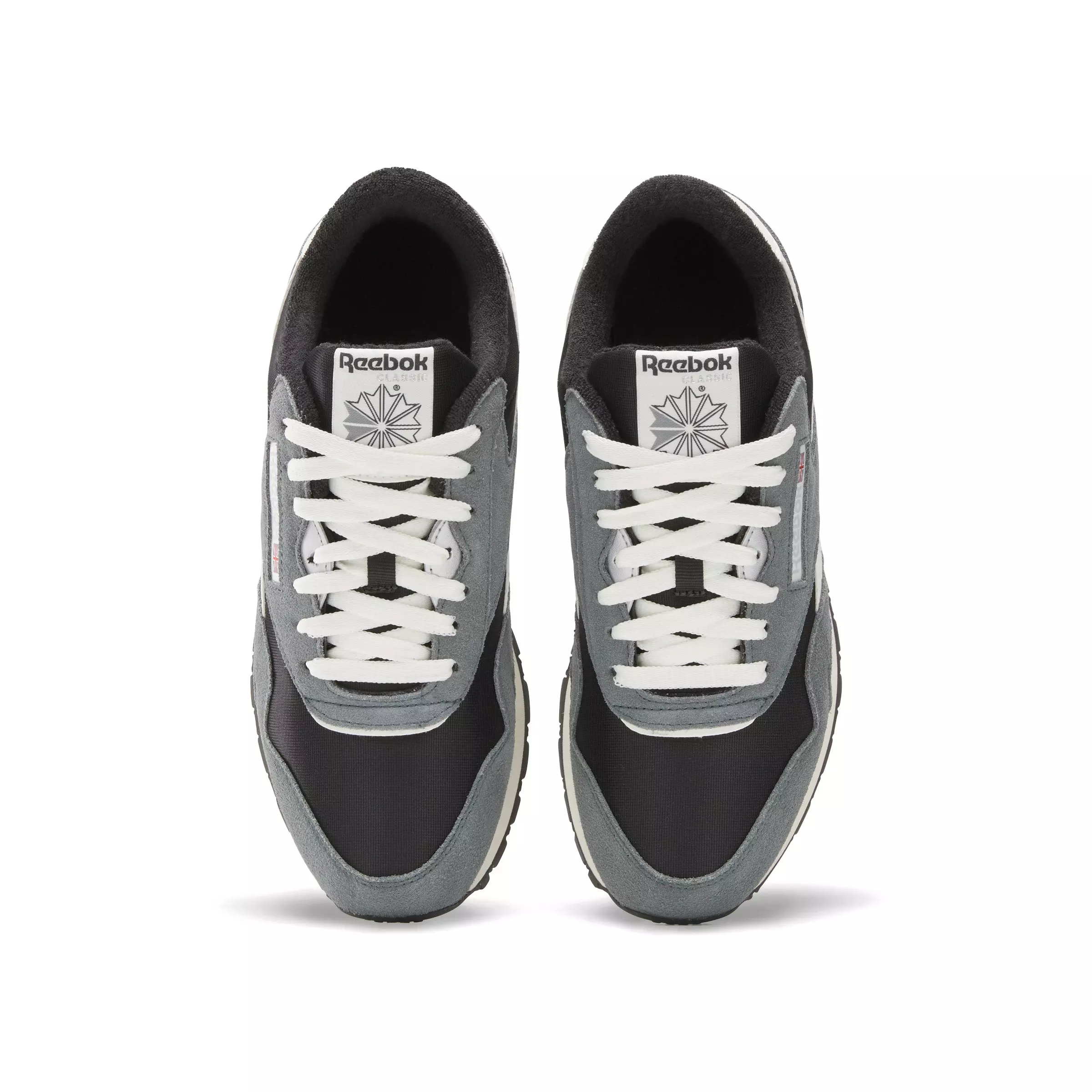 Reebok Classic Nylon "Grey/Dark Grey/White" Men's Shoe - GREY/DK GREY/BLACK