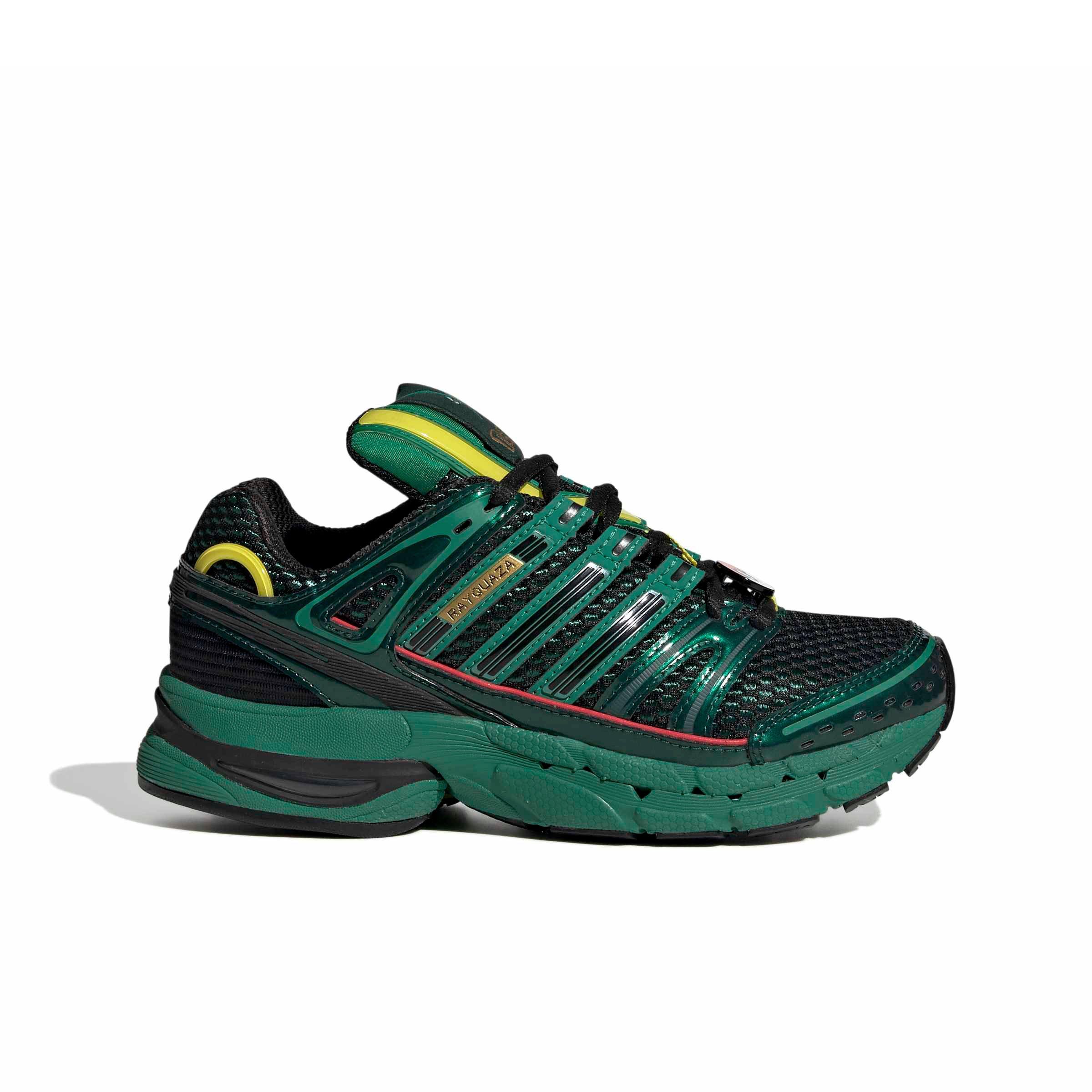 adidas Originals Pokémon Adistar Control 5 "Rayquaza" Grade School Kids' Shoe - GREEN/BLACK/GREEN