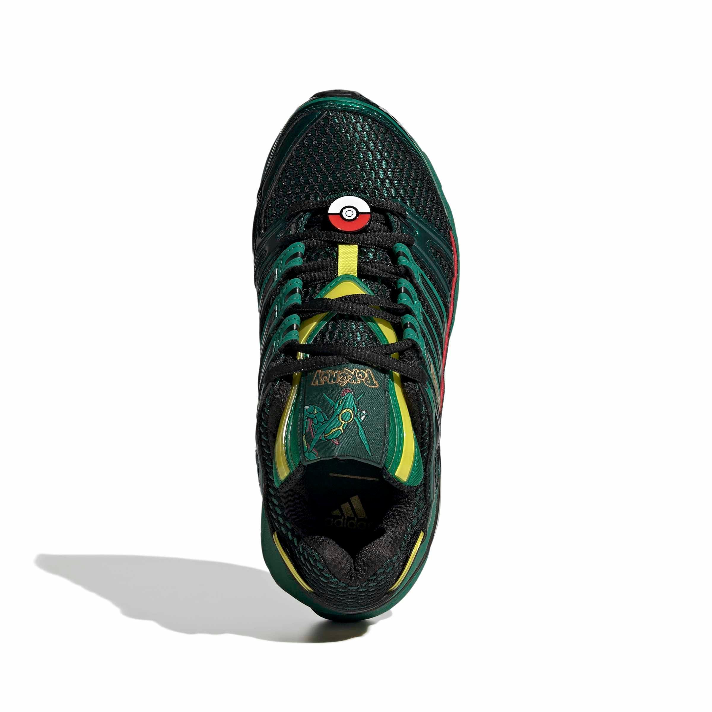 adidas Originals Pok&eacute;mon Adistar Control 5 "Rayquaza" Grade School Kids' Shoe - GREEN/BLACK/GREEN