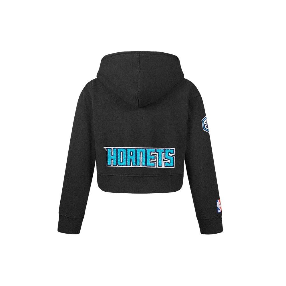 Pro Standard NBA Charlotte Hornets Classic Little Girls' Black Fleece Full-Zip Jacket
