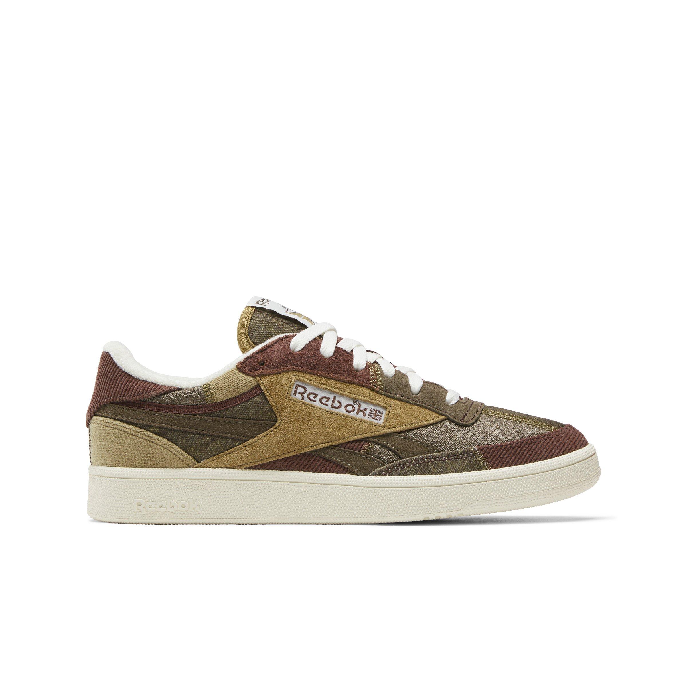 Reebok Club C Revenge Vintage "Brown/Light Brown/Olive" Men's Shoe - BROWN/LT BROWN/OLIVE Thumbnail View 1